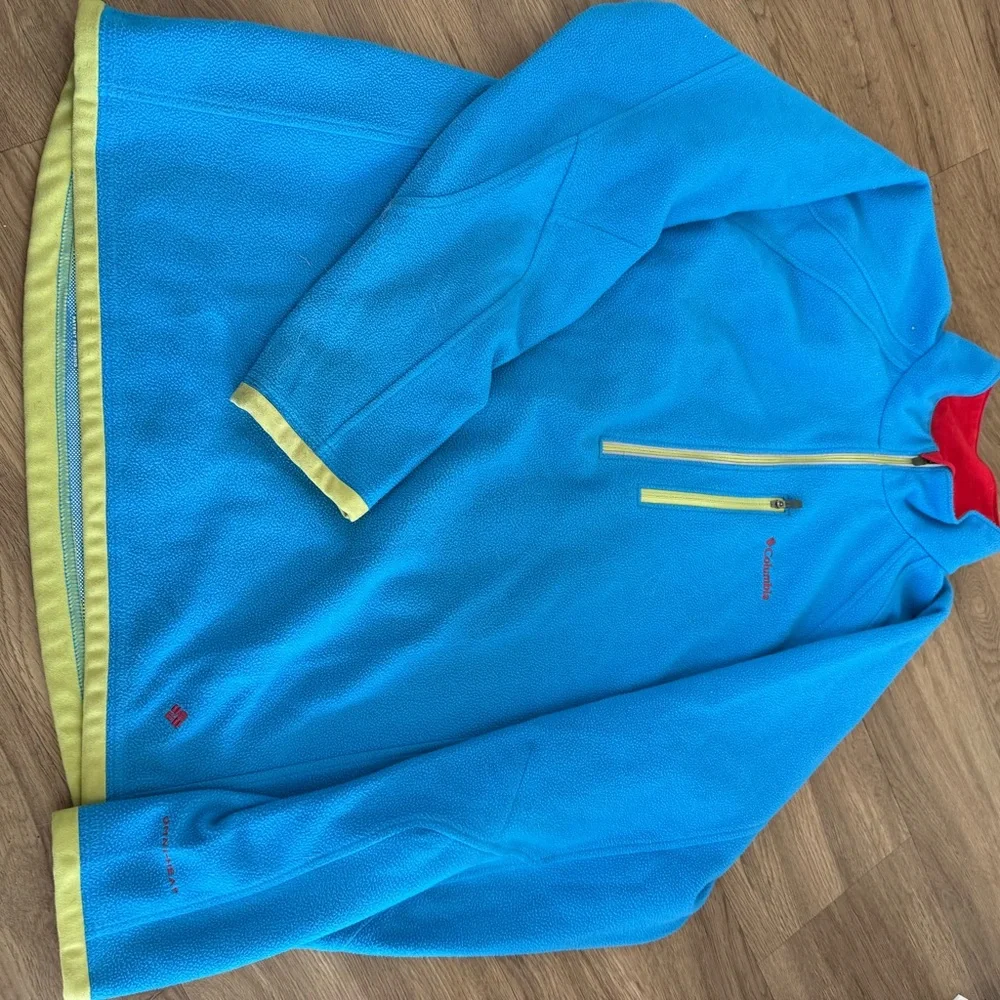 Columbia Blue Jacket with Red Trim - Picture 2 of 3